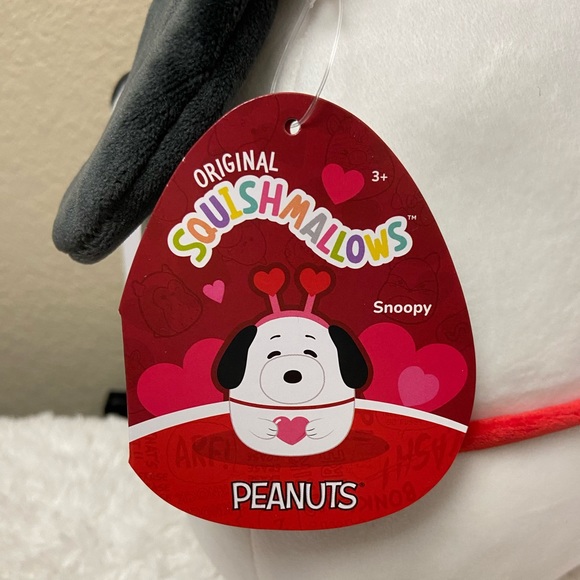 Squishmallow Valentines Bundle 8” - Woodstock and Snoopy - Picture 8 of 8